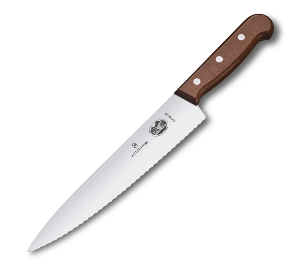 Cuchillo de chef con mango de palisandro y hoja de 22 cm Victorin...