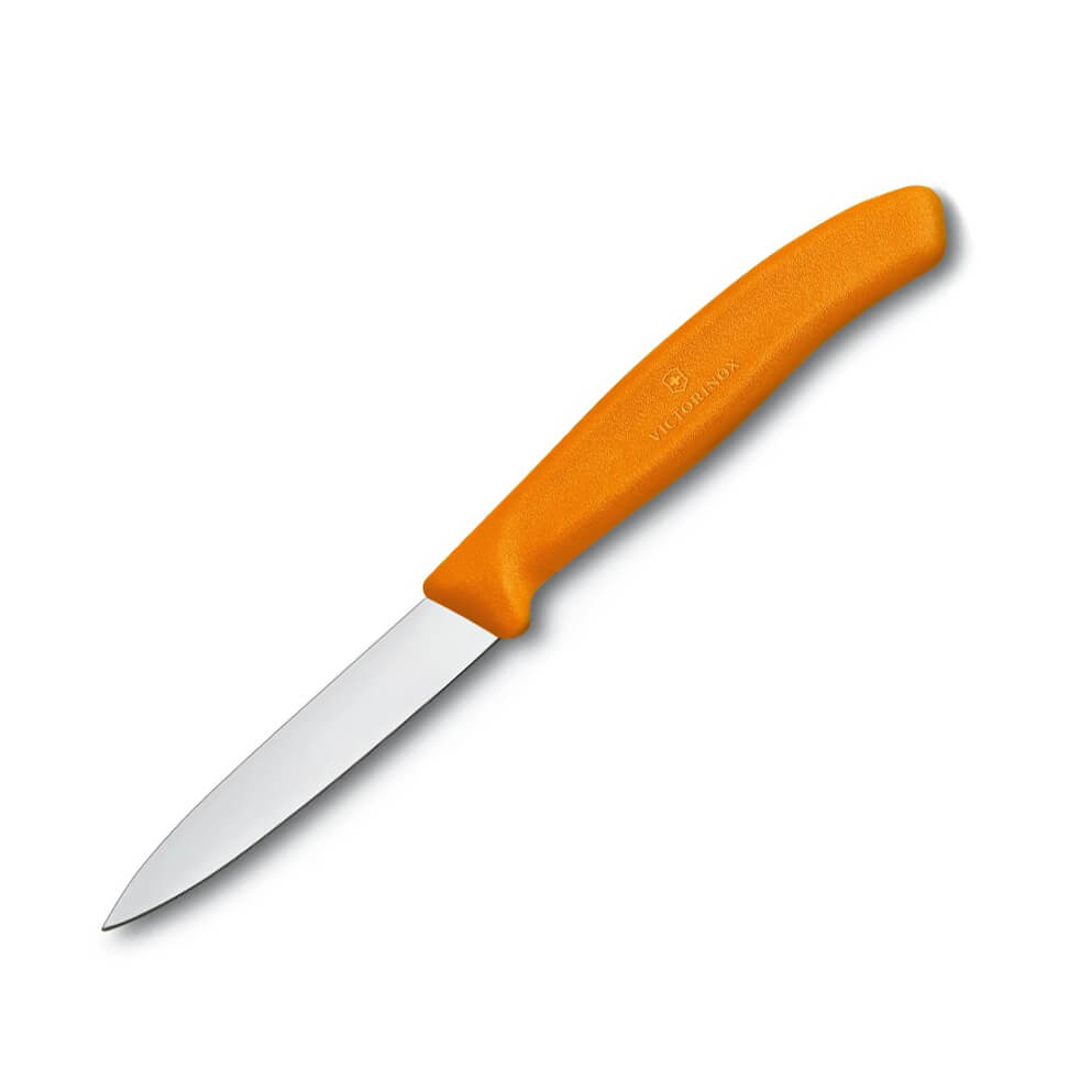 Cuchillo de verduras clásico Victorinox con punta de filo liso y ...