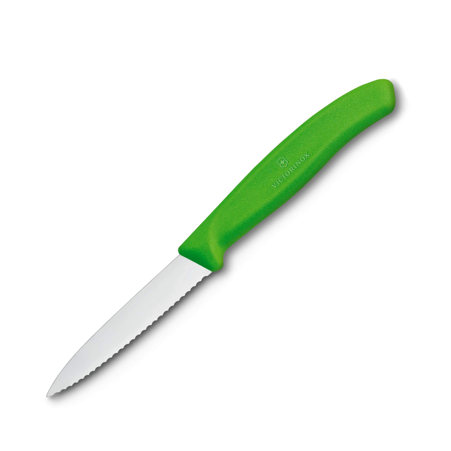 Blister de 2 cuchillos para verdura Victorinox de mango verde con...