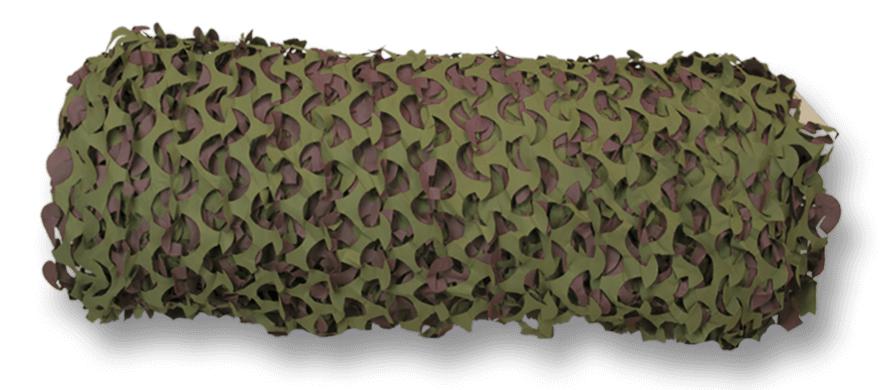 Red CAMOSYSTEM Camuflaje verde de Poliester y Poliuretano con dim...