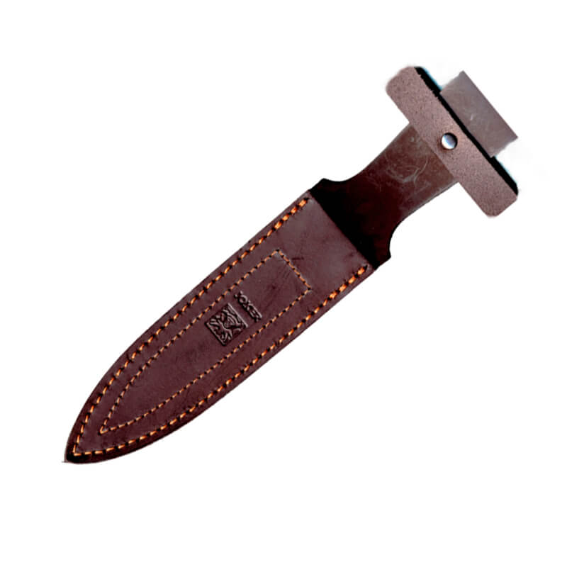 Coltello da caccia Joker Lince con manico resistente e lama a doppio taglio da 15 cm