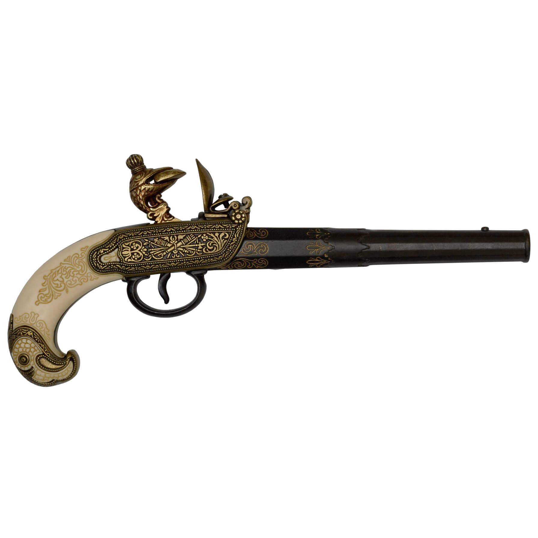 Pistola de pederneira, Tula Rússia do século XVIII