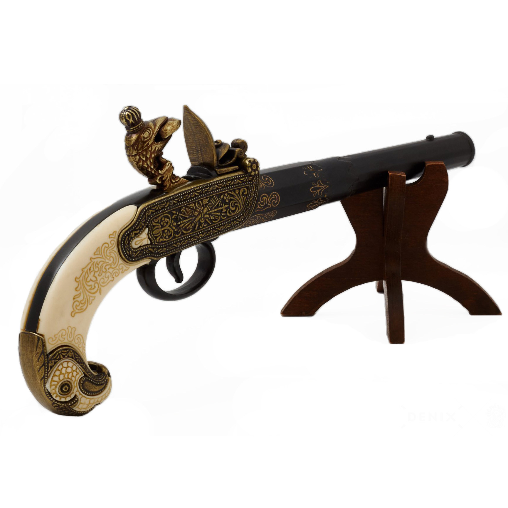Flintlock pistol, Tula, Russia, 18th century