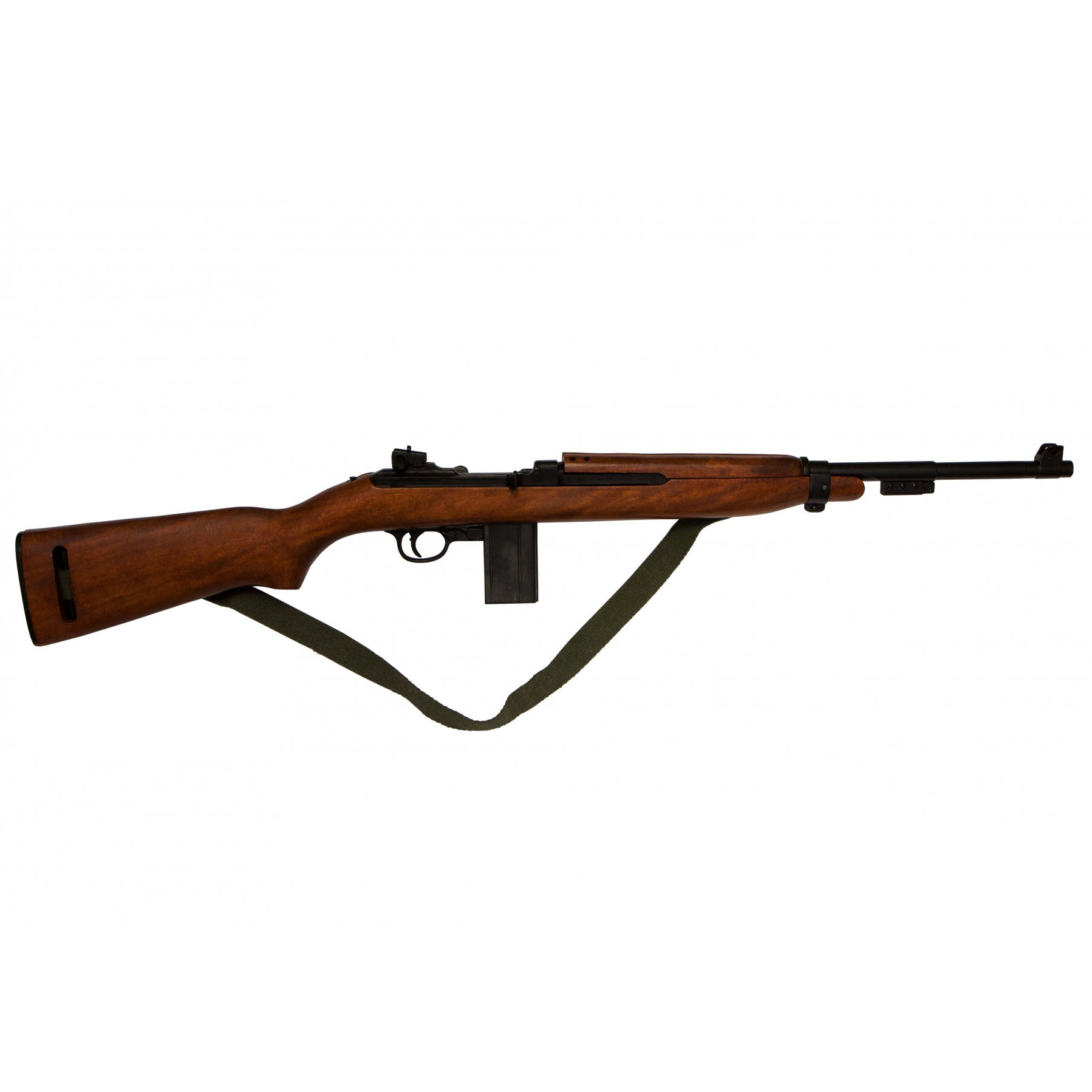 Réplica de uma carabina M1 calibre 30, EUA 1941, fabricada em madeira e metal