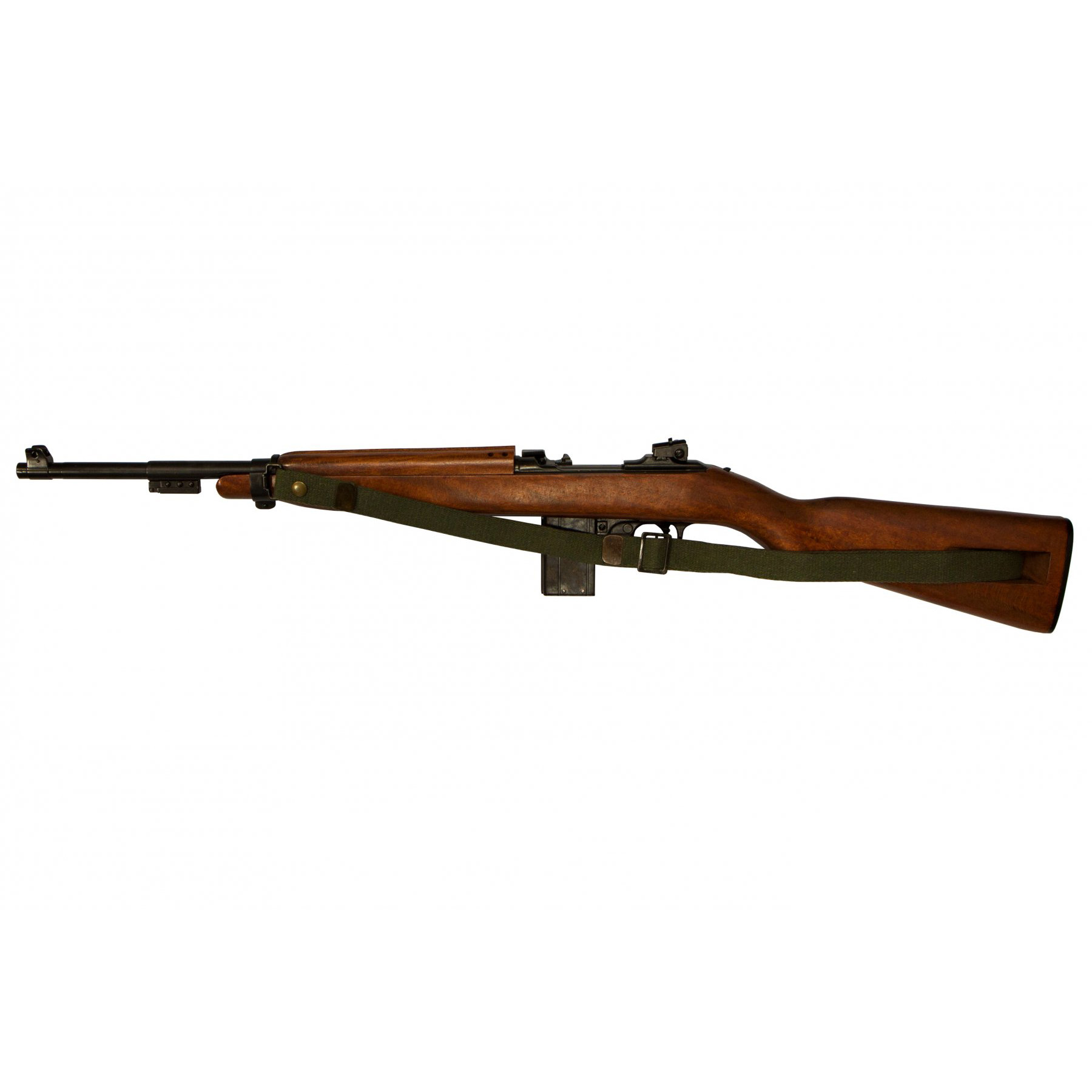 Réplica de uma carabina M1 calibre 30, EUA 1941, fabricada em madeira e metal