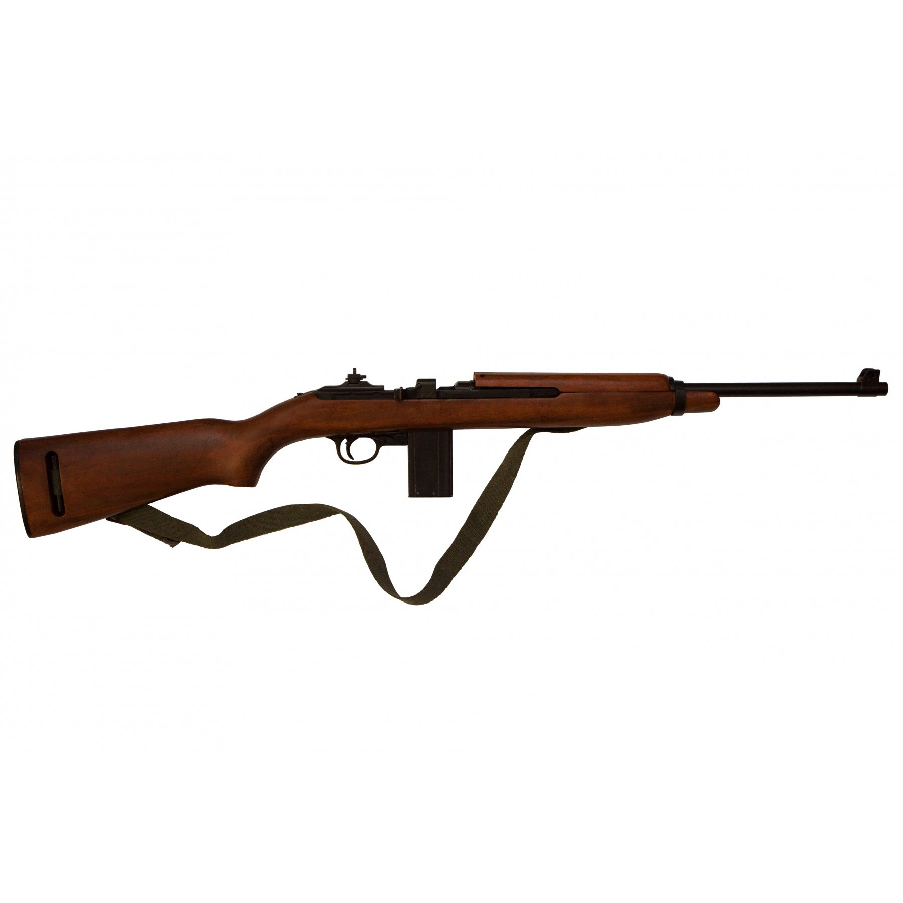 Réplica de uma carabina Winchester M1, calibre 30, EUA 1941 com pega em tecido