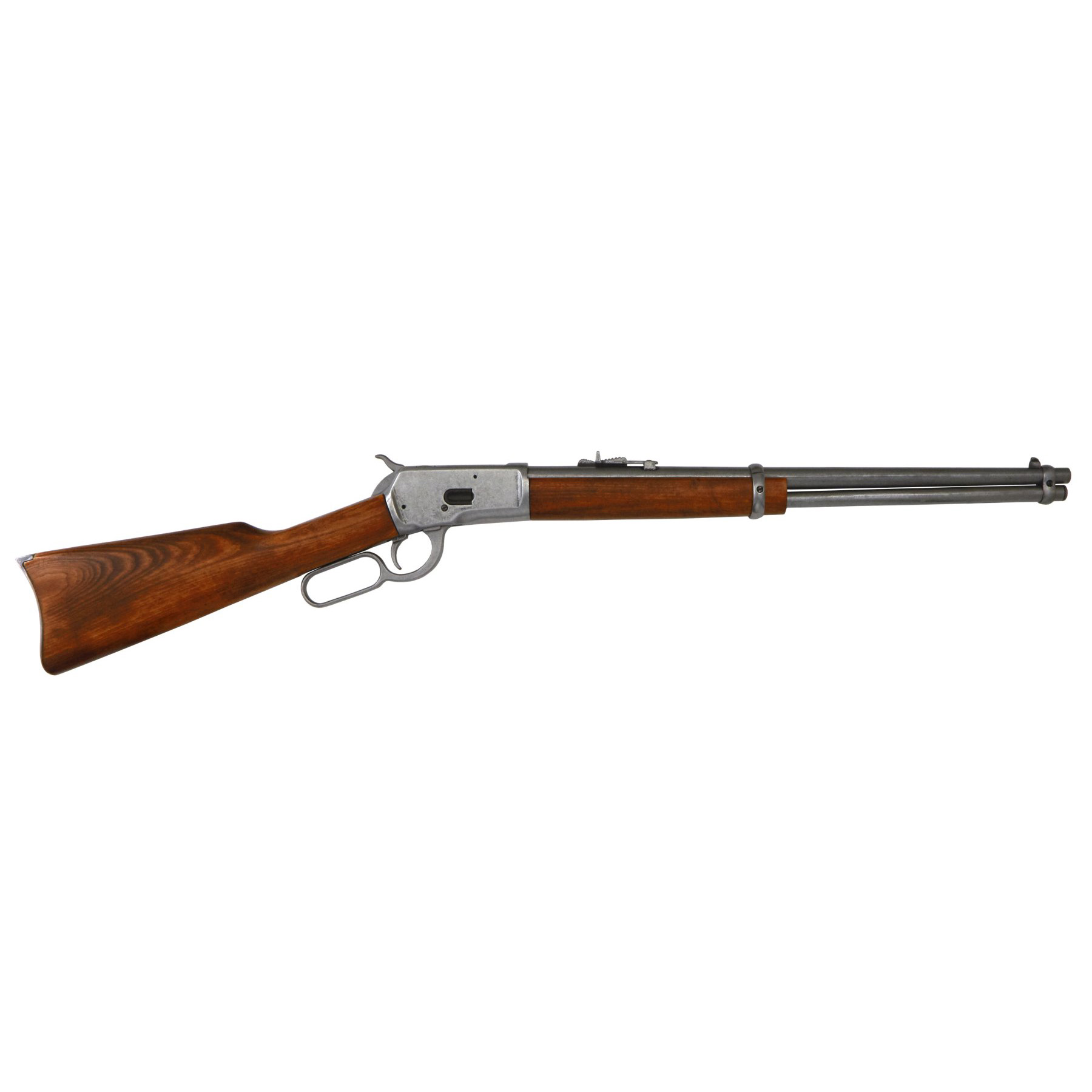 Carabina modelo 92, EUA 1892, fabricada em metal e madeira