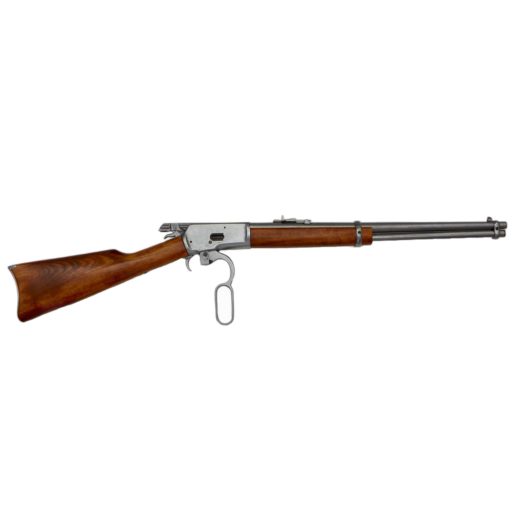 Carabina modelo 92, EUA 1892, fabricada em metal e madeira