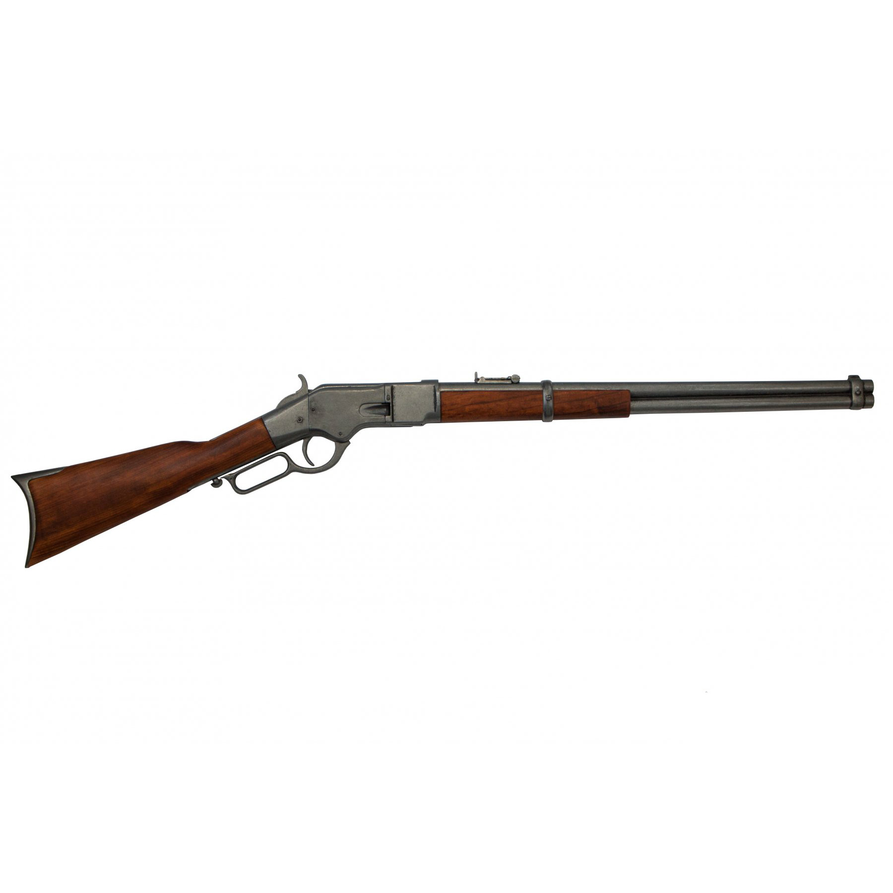 Carabina modelo 66, EUA 1866, feita de metal e madeira