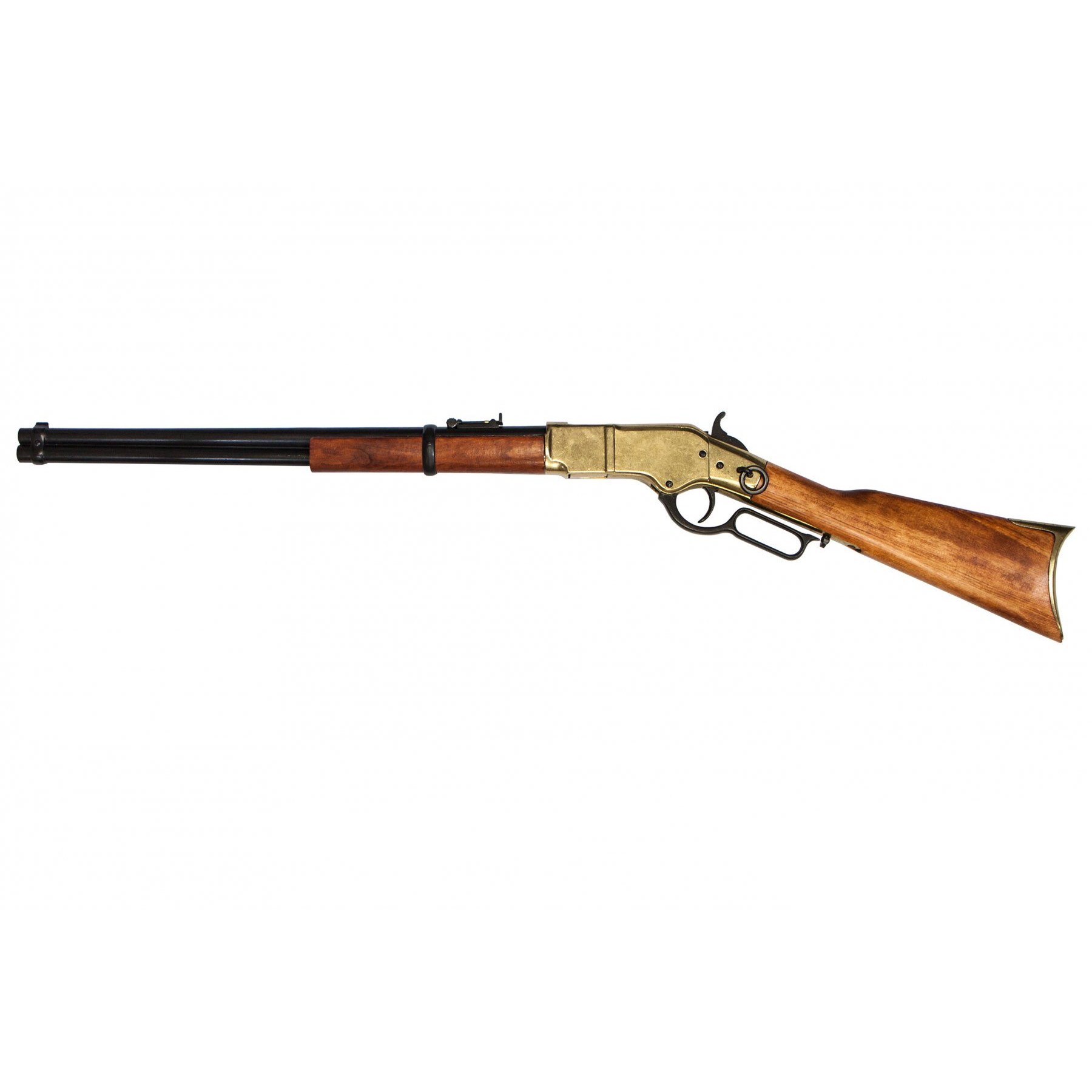 Model 66 carbine, USA 1866, made of brass-finished metal and wood