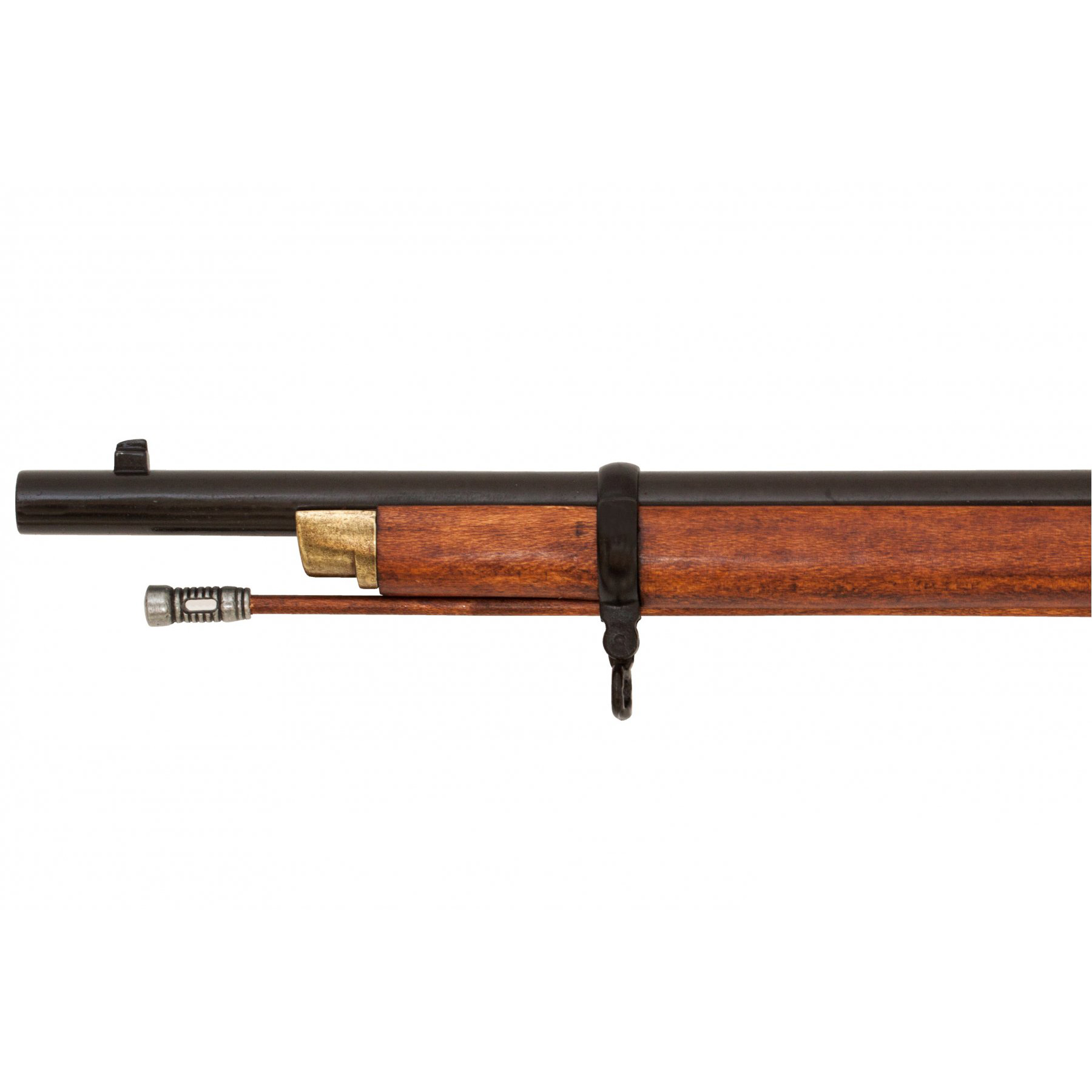 P-1853 Enfield musket rifle, England 1853, made of brass-finished metal and wood