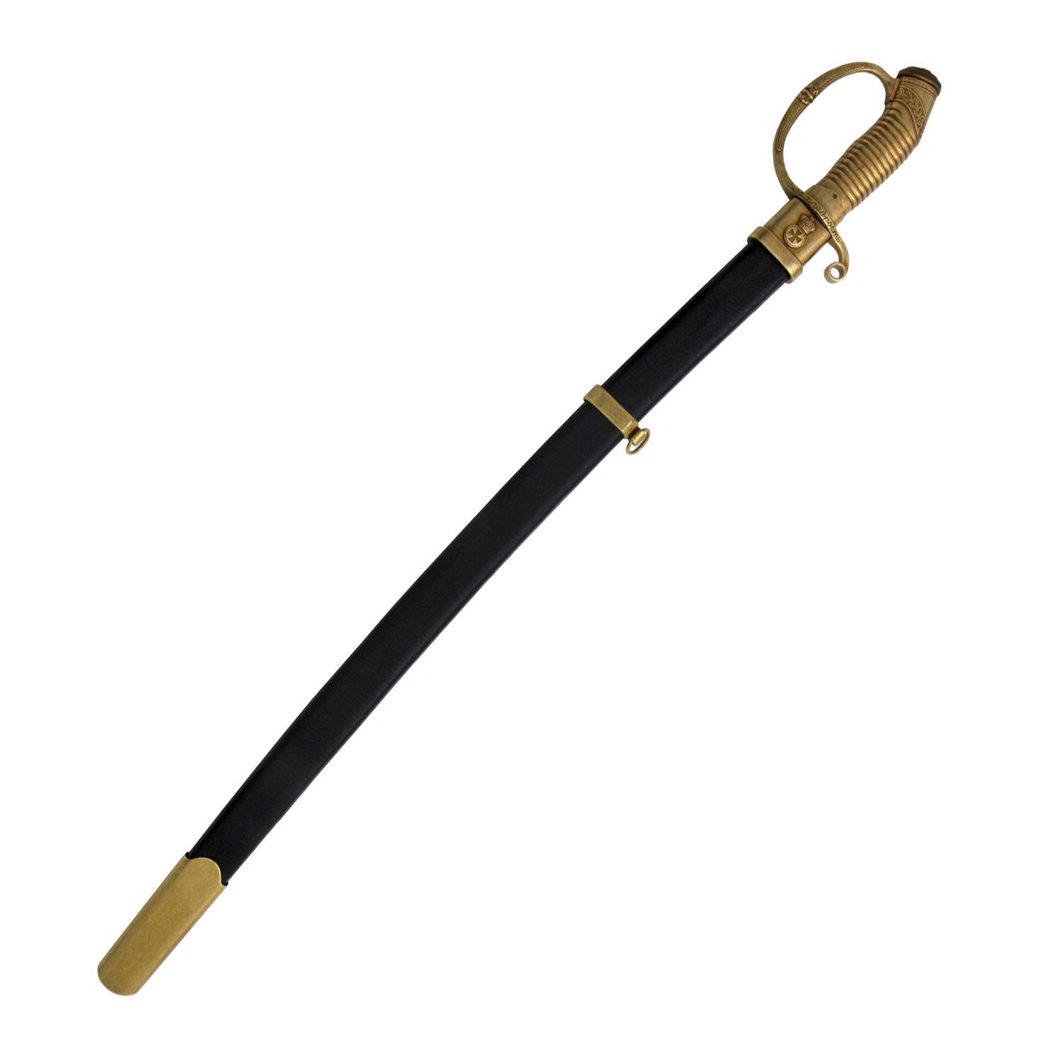 Sabre de São Jorge, Rússia 1913, fabricado em metal com bainha em plástico forrada