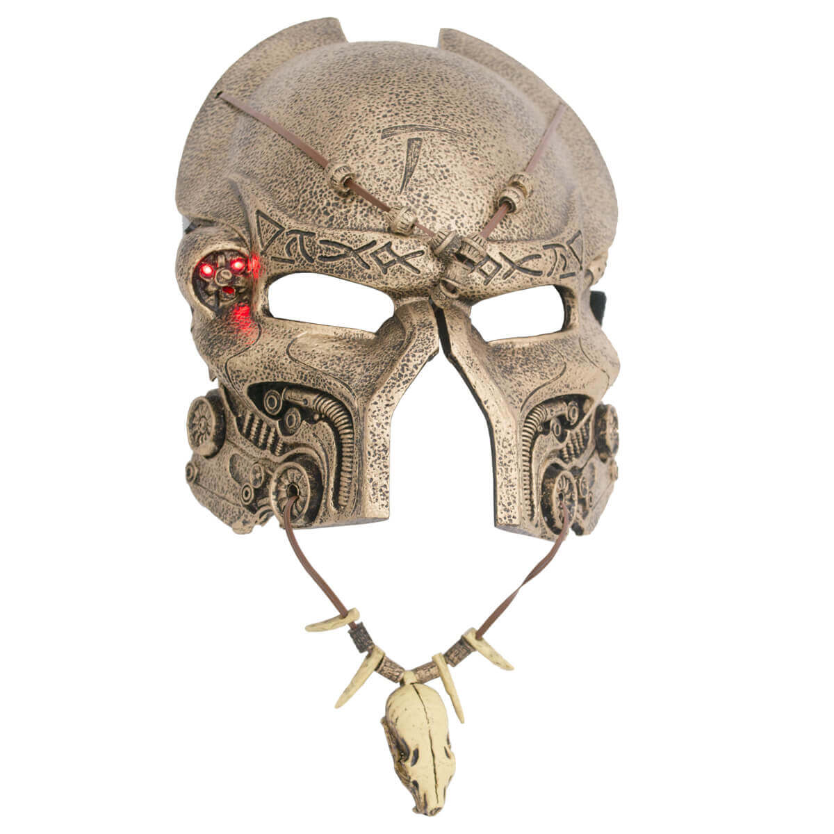 Máscara de resina con luz led