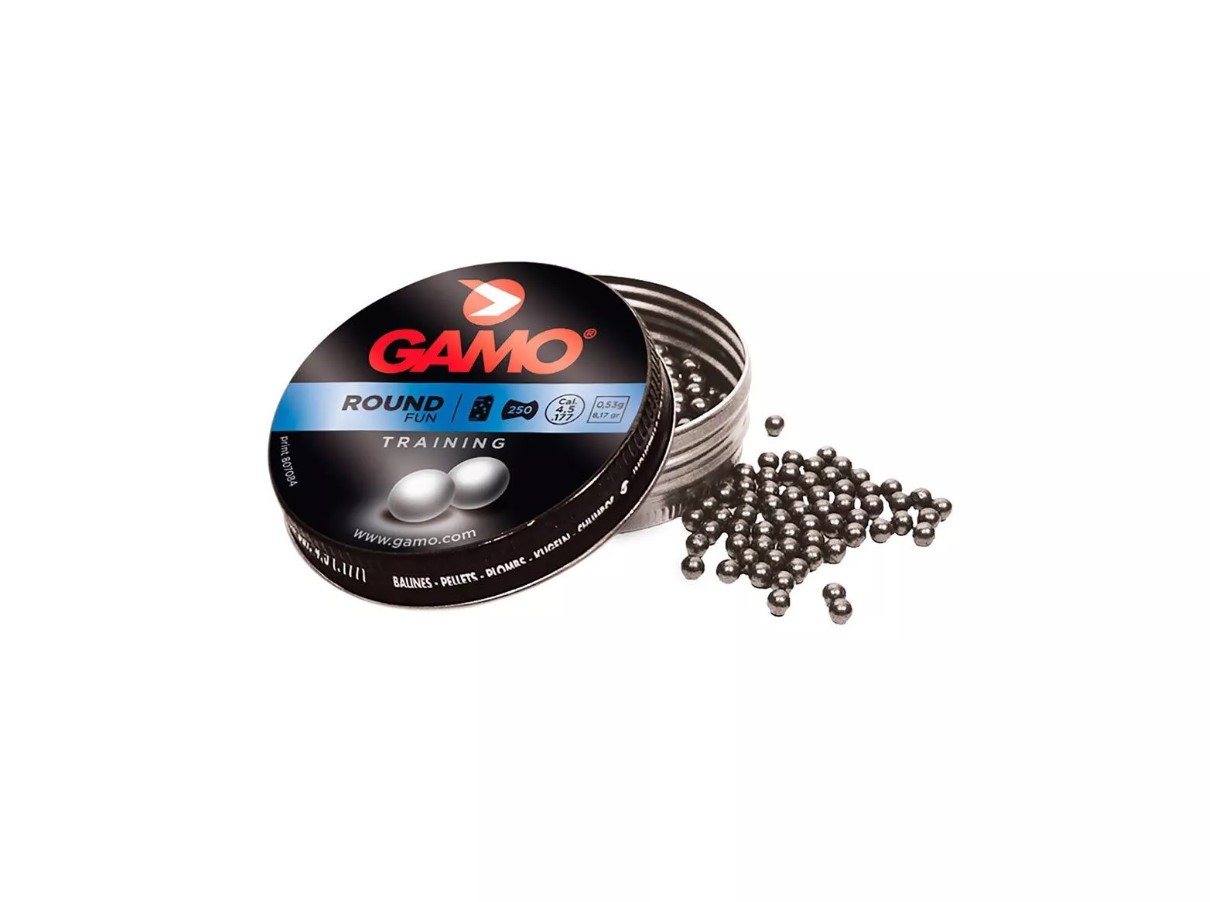 Boulettes Gamo Boule métallique 4,5 mm 250 unités