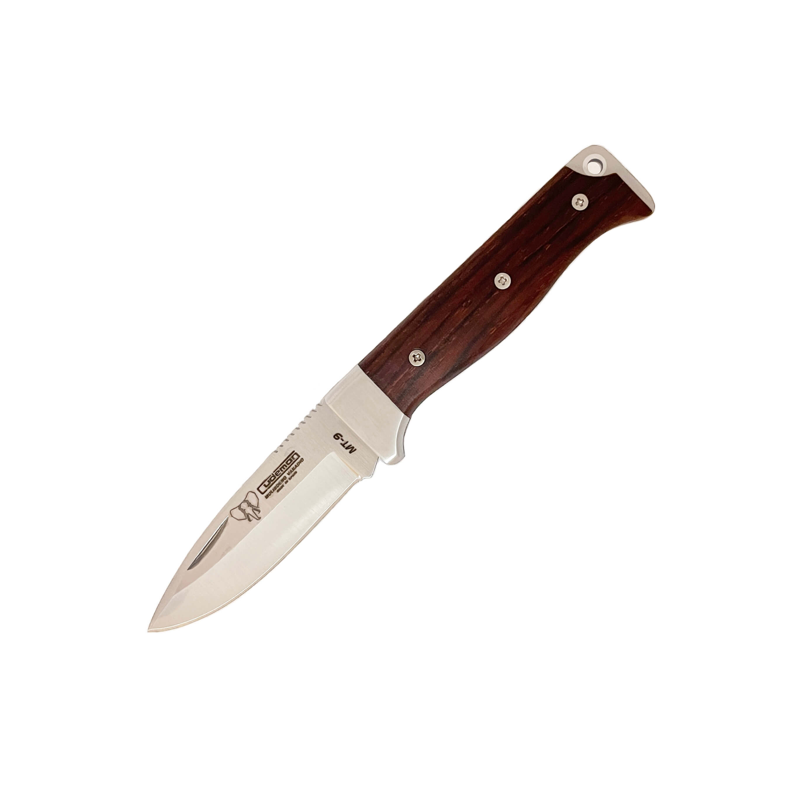 Couteau de poche Cudeman MT9 avec manche en bois de cocobolo et l...