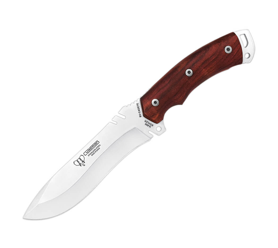 Couteau de survie Cudeman Boina Verde Cadete cocobolo