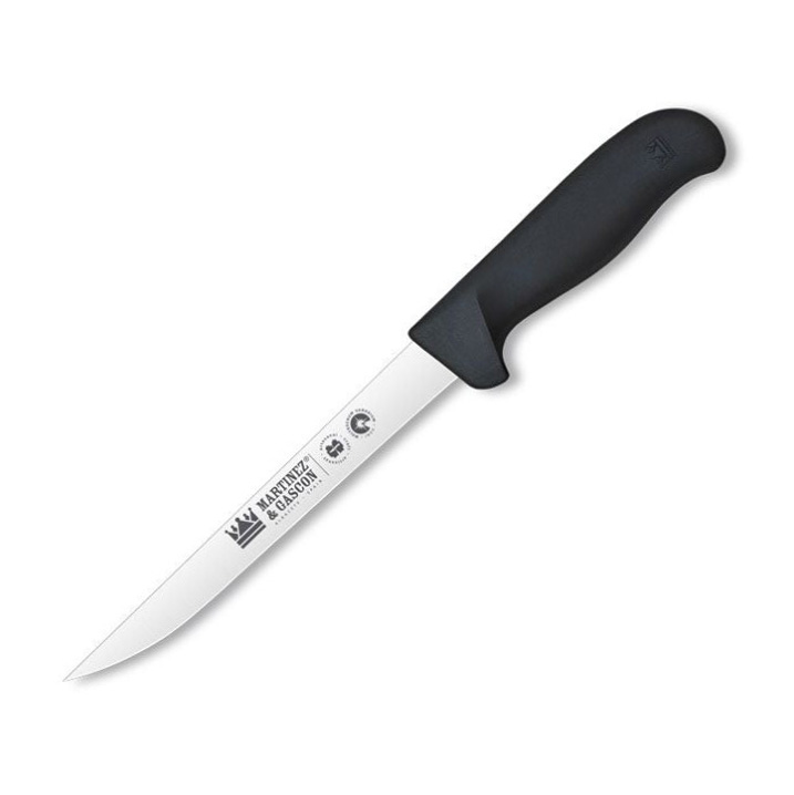Faca de filetar flexível com lâmina de 18 cm e cabo de polipropil...