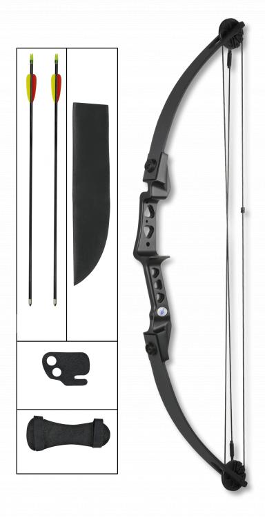 Kit de arco de arranque de polia preta de peso 29lb