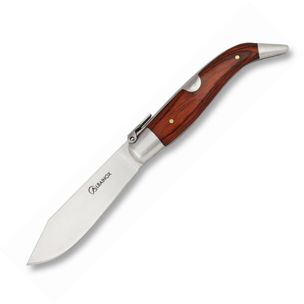Navaja TEJA PASTORA Nº00 de acero carbono hoja de 7 cm y mango de...