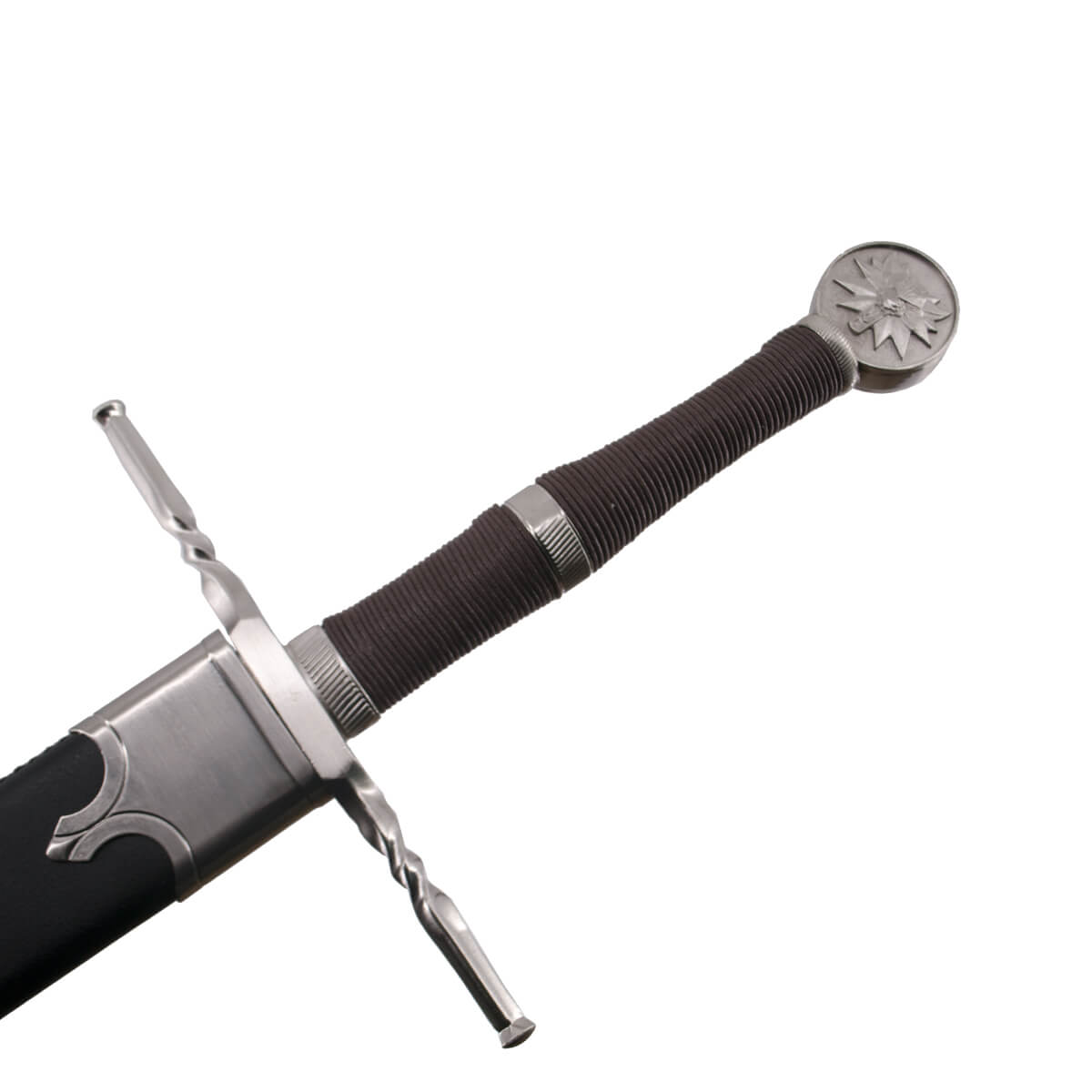 Espada fantástica Geralt de Riva The Witcher de acero con vaina negra