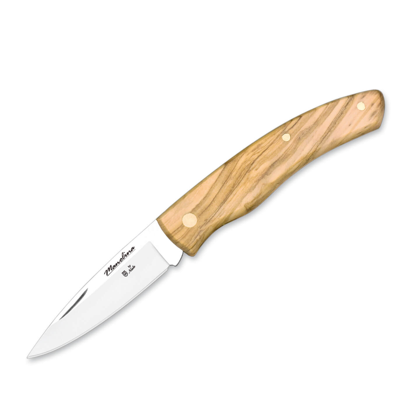 Couteau de poche Nieto Manolina avec manche en bois d'olivier et ...