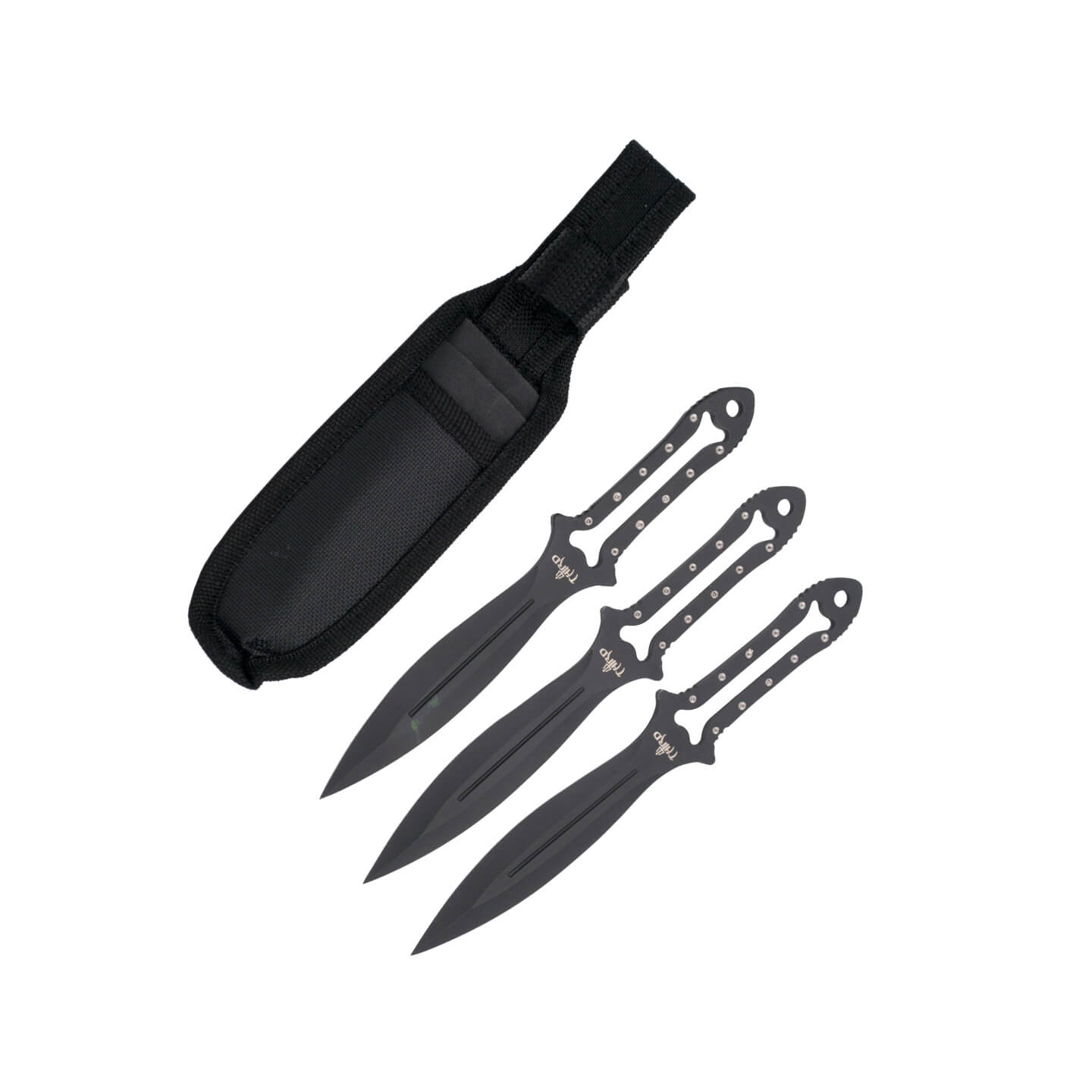 Set de 3 cuchillos lanzadores tacticos H7114