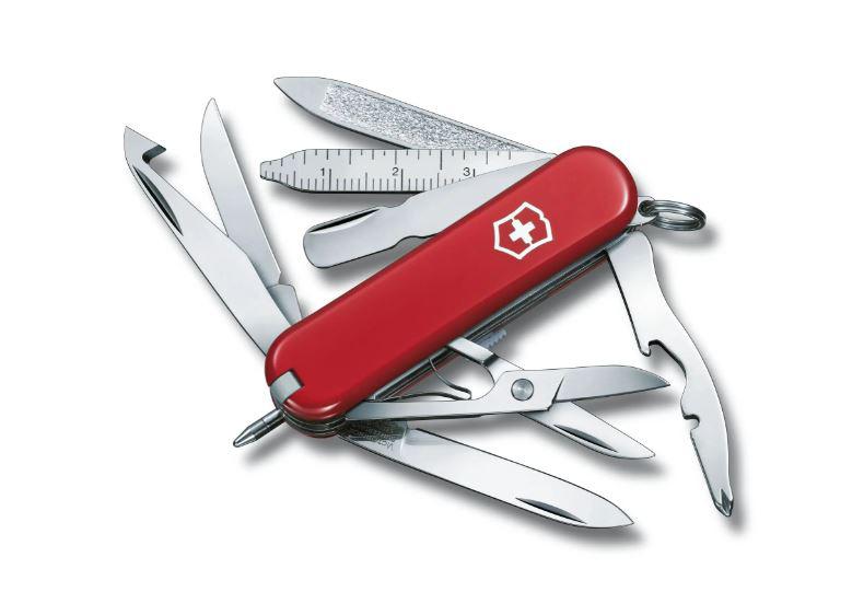 Victorinox Mini Champ red multipurpose knife with 18 functions