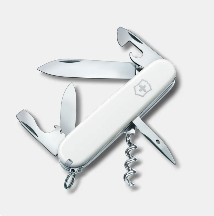 Canivete suíço Victorinox Spartan Branco com 12 funções