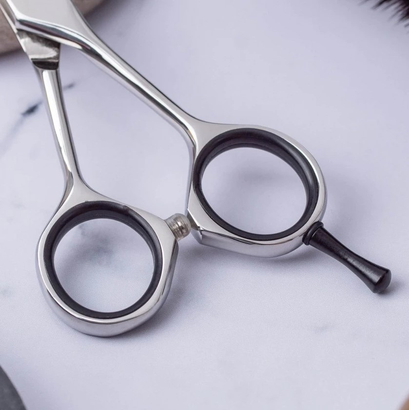 Forbici da parrucchiere Azabache 5,5" con filo rasoio 3 Claveles