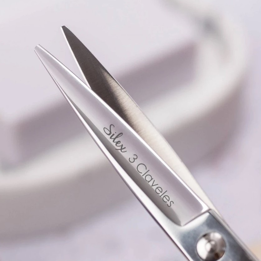 3 Claveles Silex 6" razor-edged hairdressing scissors