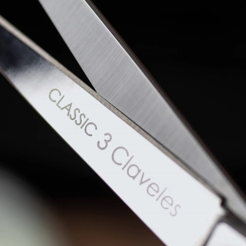 Forbici da parrucchiere ST Classic 7" con lama microseghettata 3 Claveles