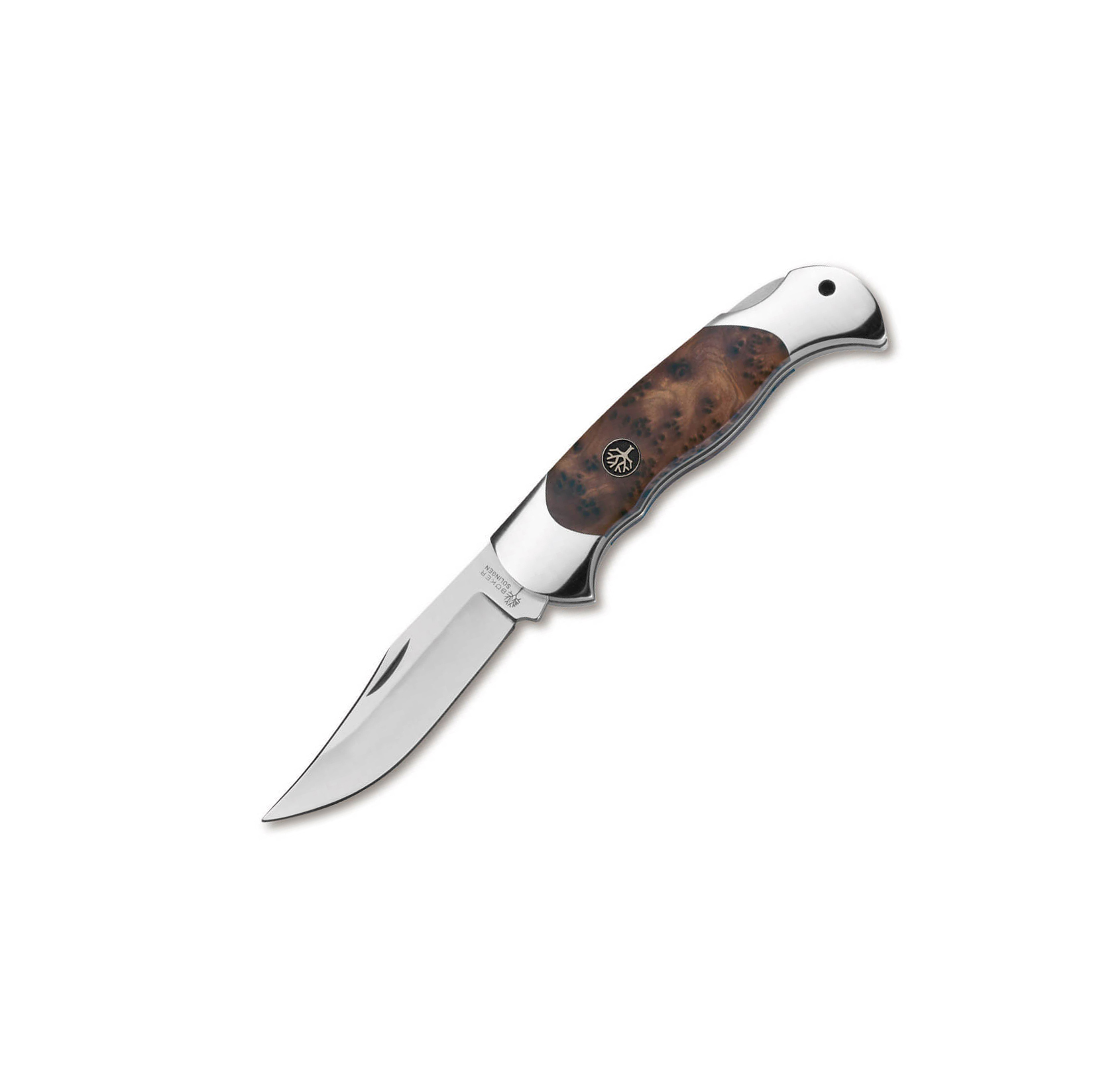 Navaja de bolsillo Boker Scout Thuja con hoja de acero N690