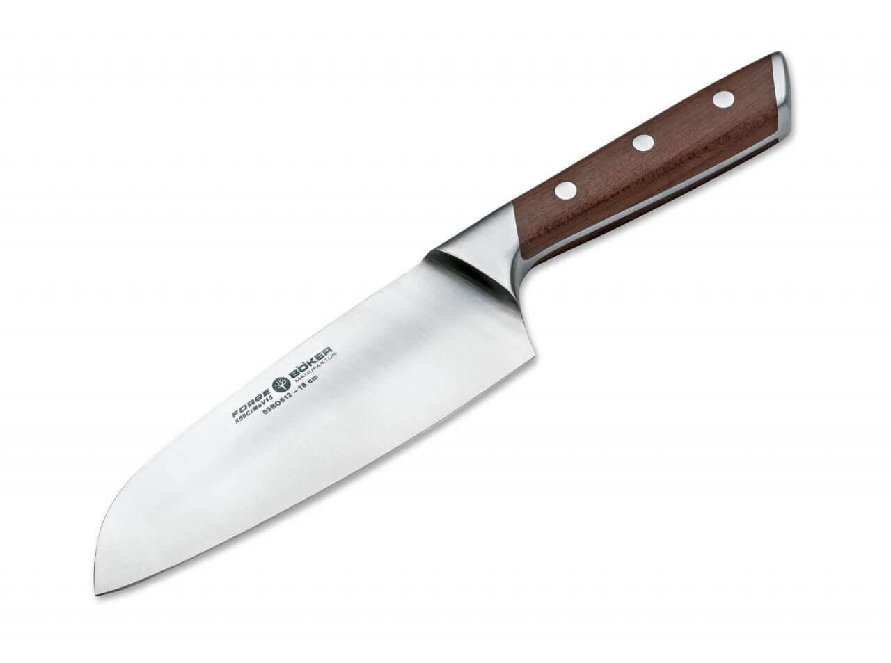 Santoku knife 16 cm Boker Forge Maple