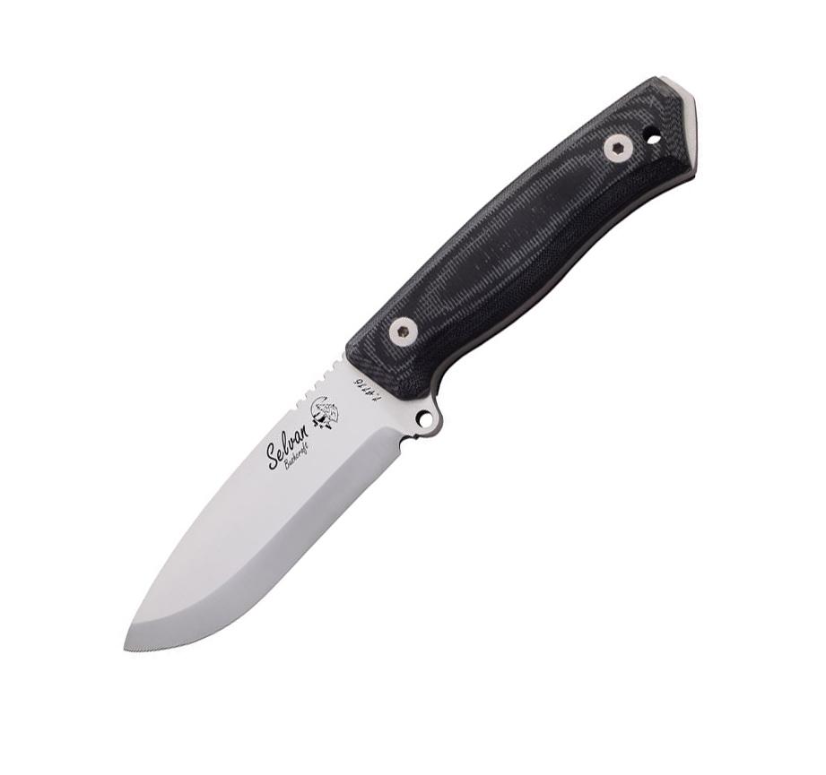 JV Selvan con filo scandi con mango de trf negro