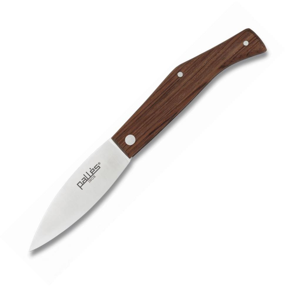 Navaja PALLES Nº1 con cachas de madera y hoja de acero inoxidable...