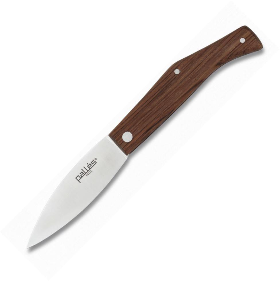 Navaja PALLES Nº2 con mango de madera y hoja de acero inoxidable ...