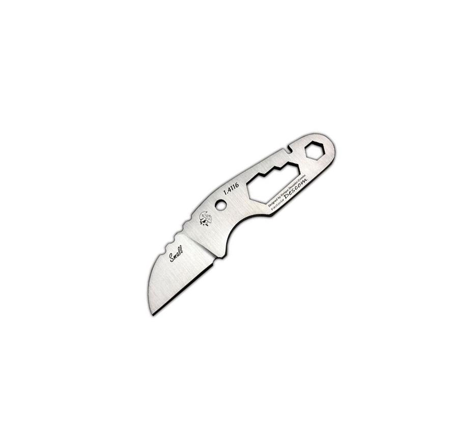 JV Small cuchillo de cuello enterizo con funda kydex para colgar
