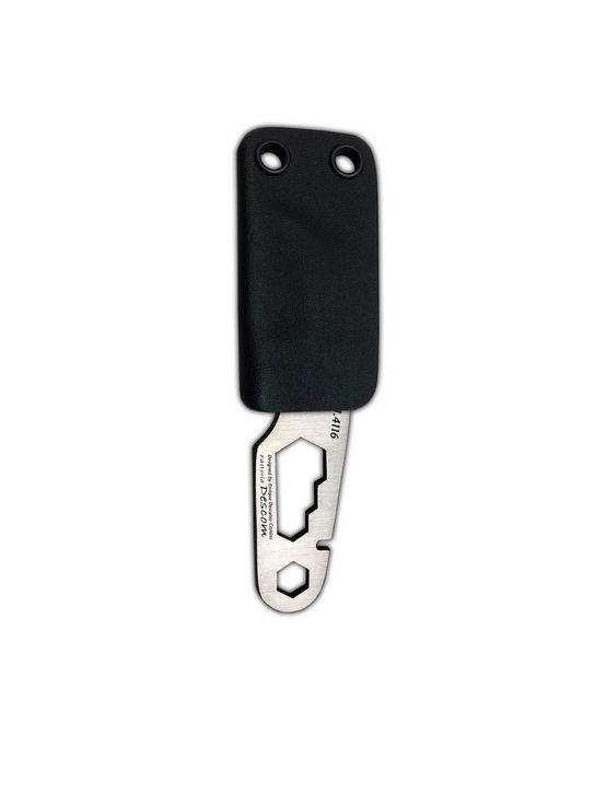 JV Small cuchillo de cuello enterizo con funda kydex para colgar