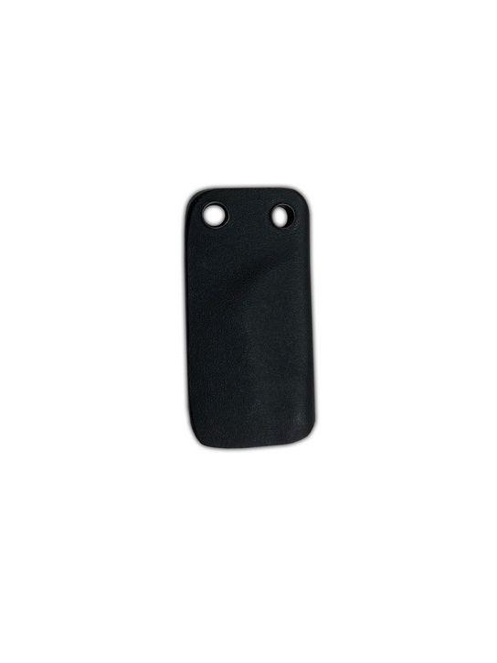 JV Small lacado negro cuchillo con funda kydex para cuello