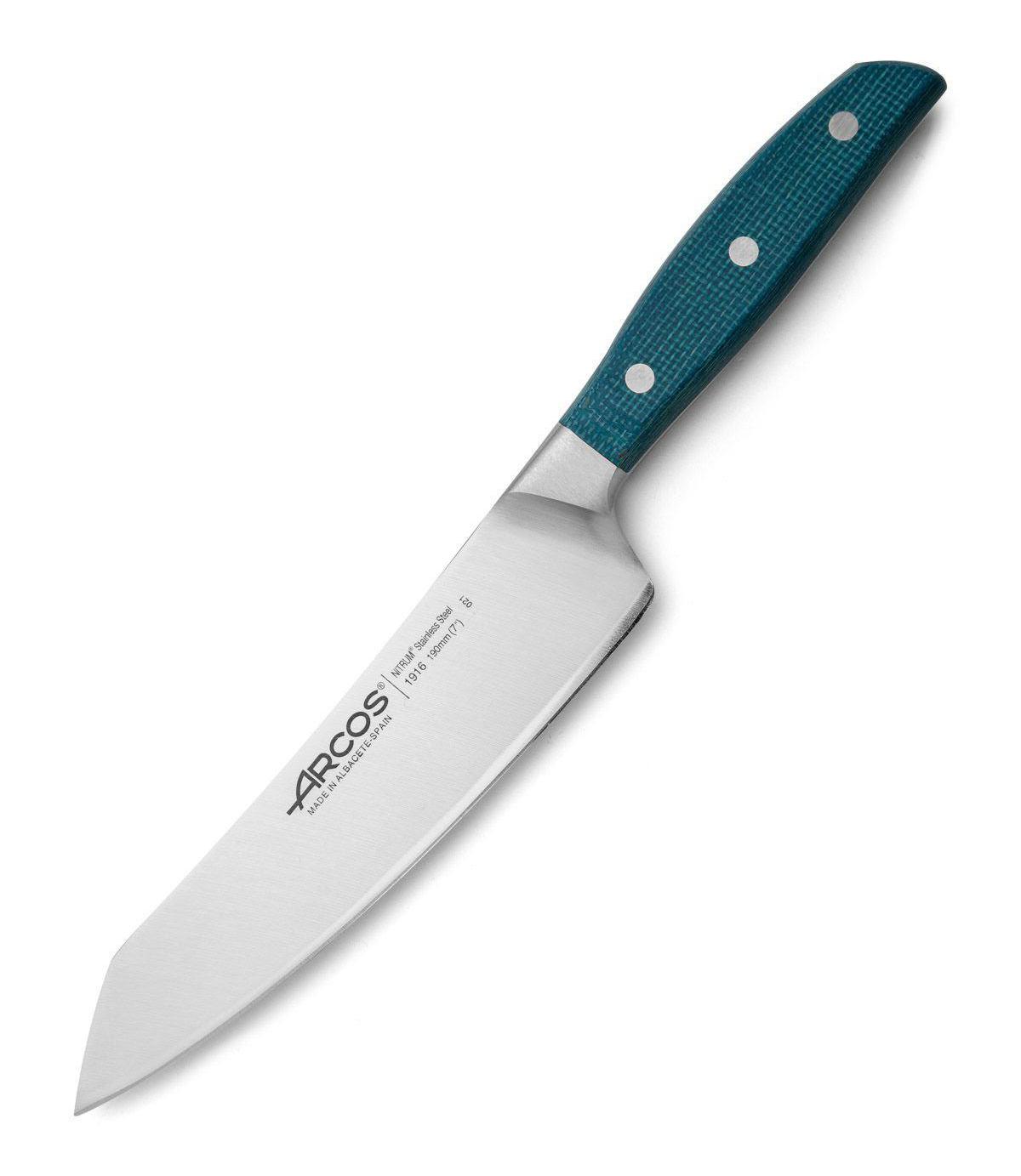Faca rocking santoku Arcos Brooklyn 190 mm
