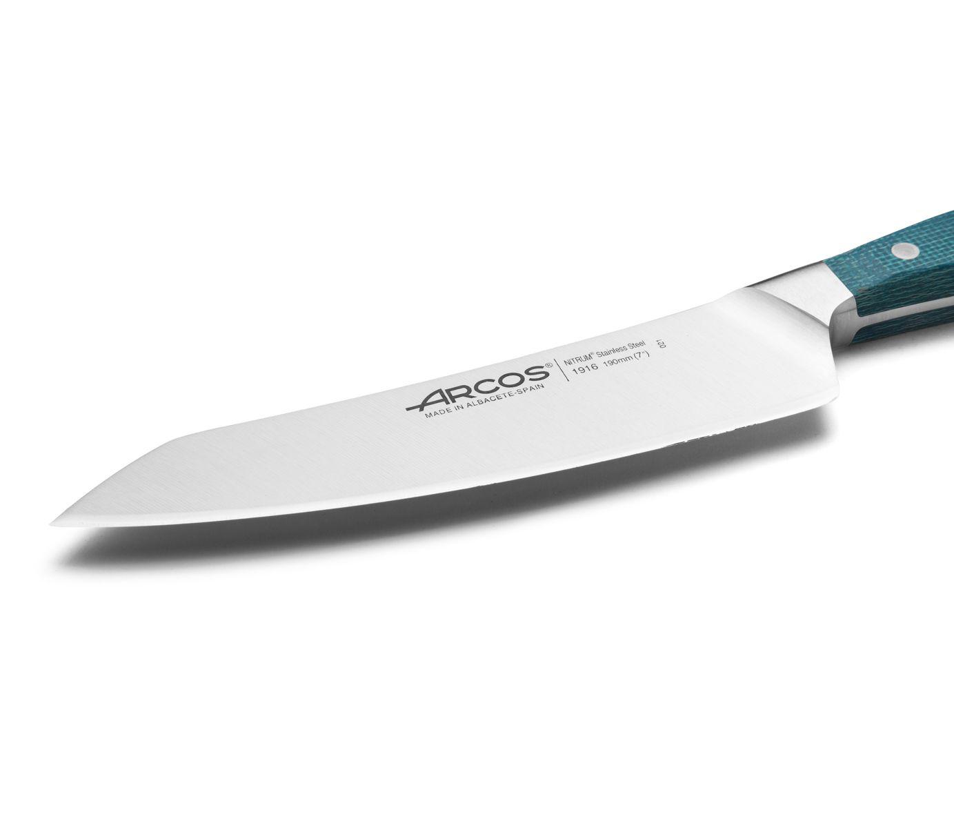 Faca rocking santoku Arcos Brooklyn 190 mm