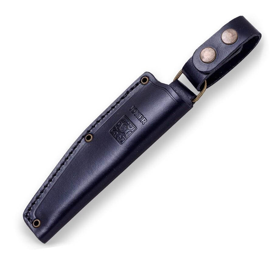 Cuchillo Joker Bushcrafter con mango de micarta negra