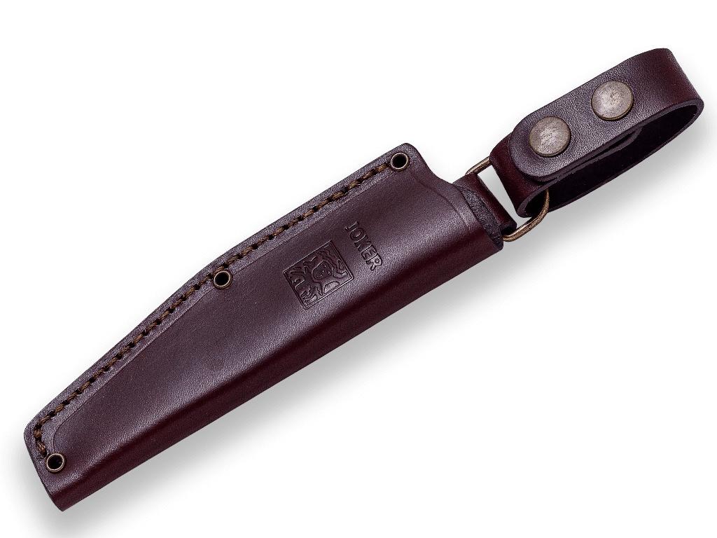 Cuchillo Joker Bushcrafter con mango de madera de olivo