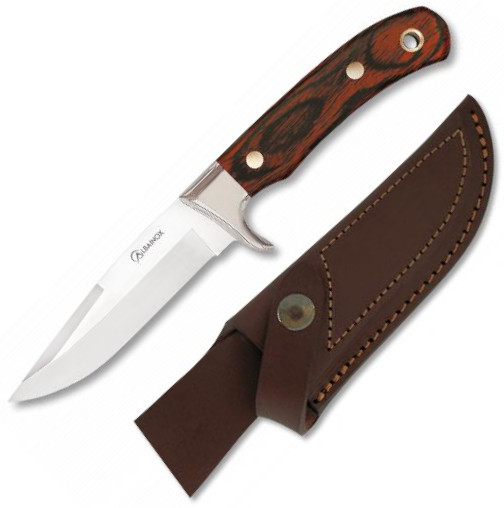 Cuchillo deportivo de Albainox con mango de estamina, virola de a...