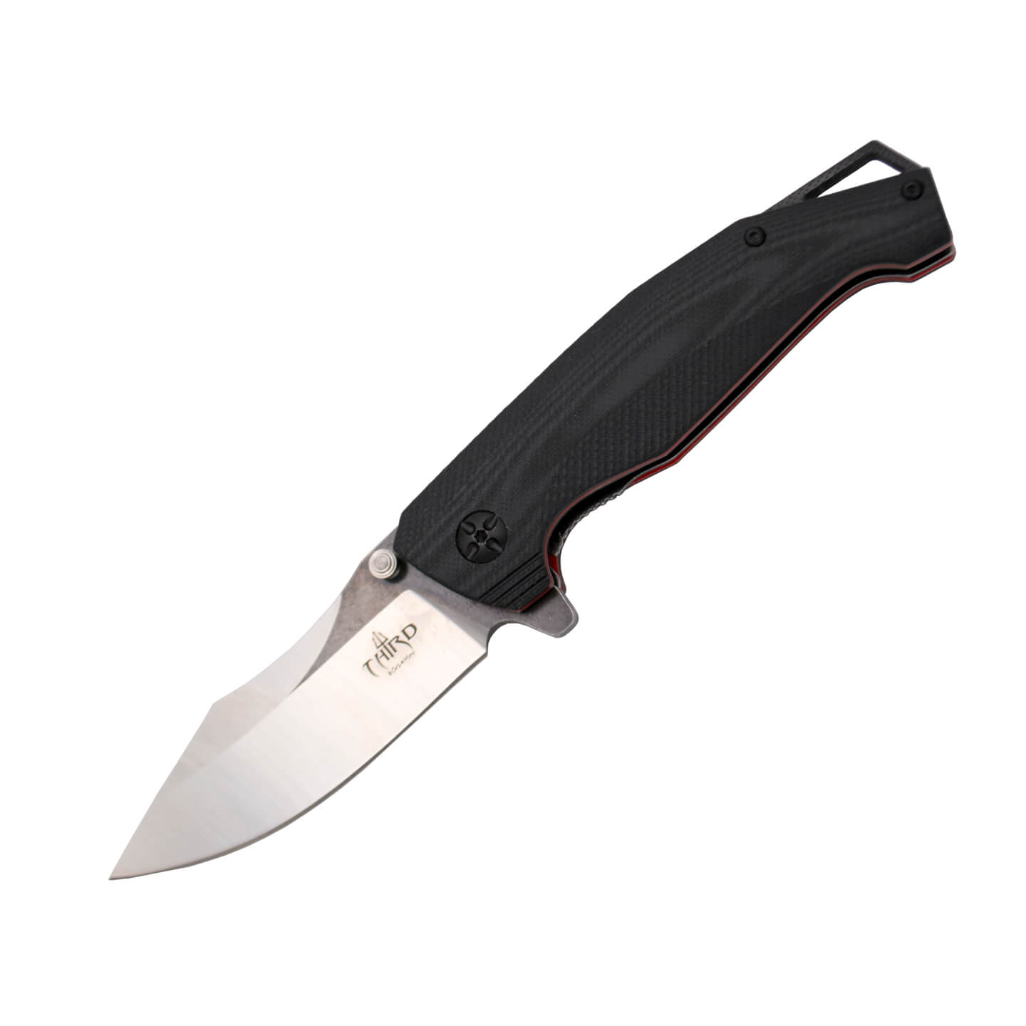Tactical pocket knife with G10 handle K1931BK