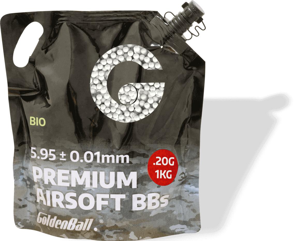 Bola de un kilogramo de balines PVC biodegradables para calibre d...