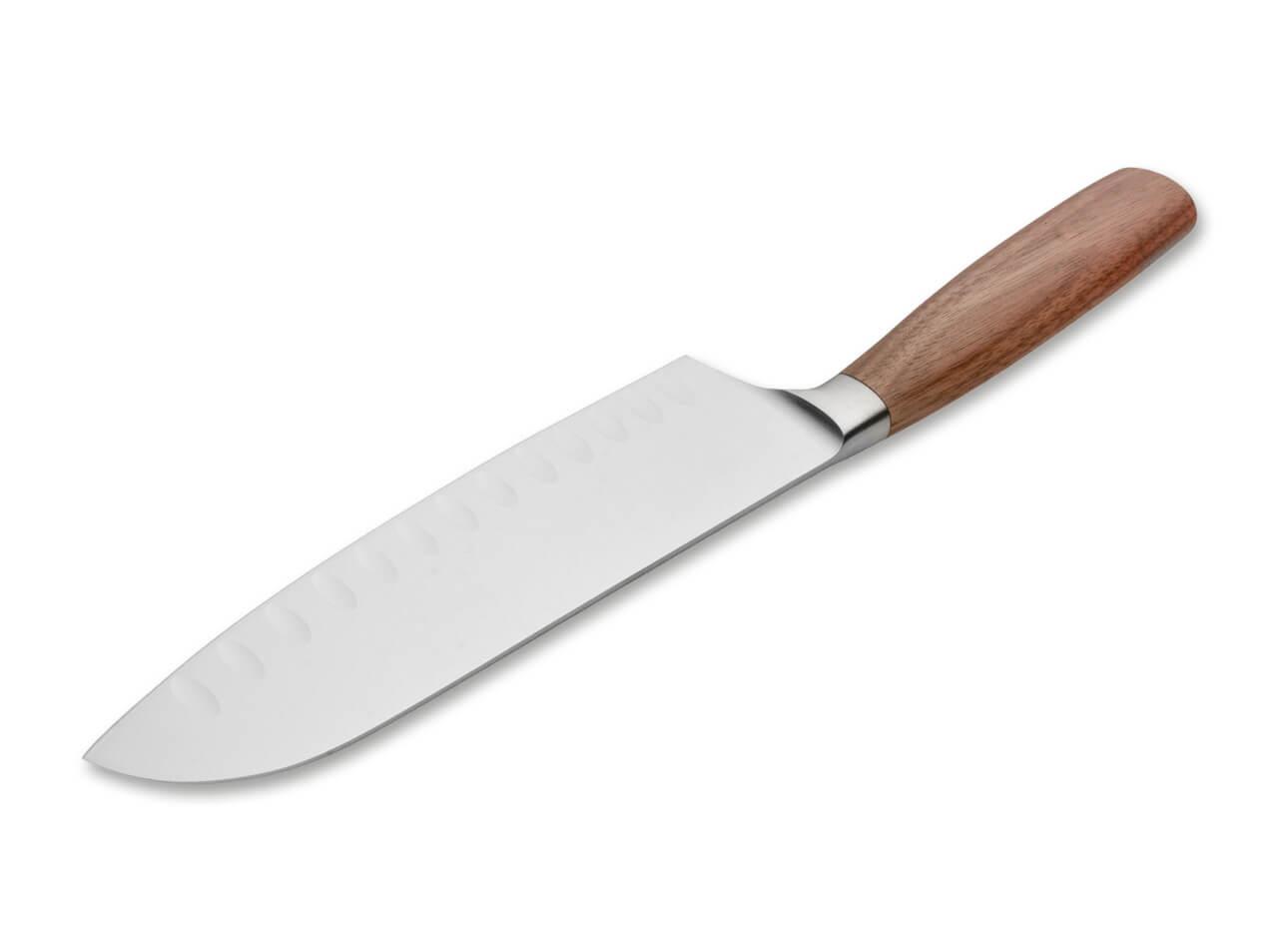 Cuchillo cocinero Core Santoku Alveolado de Boker