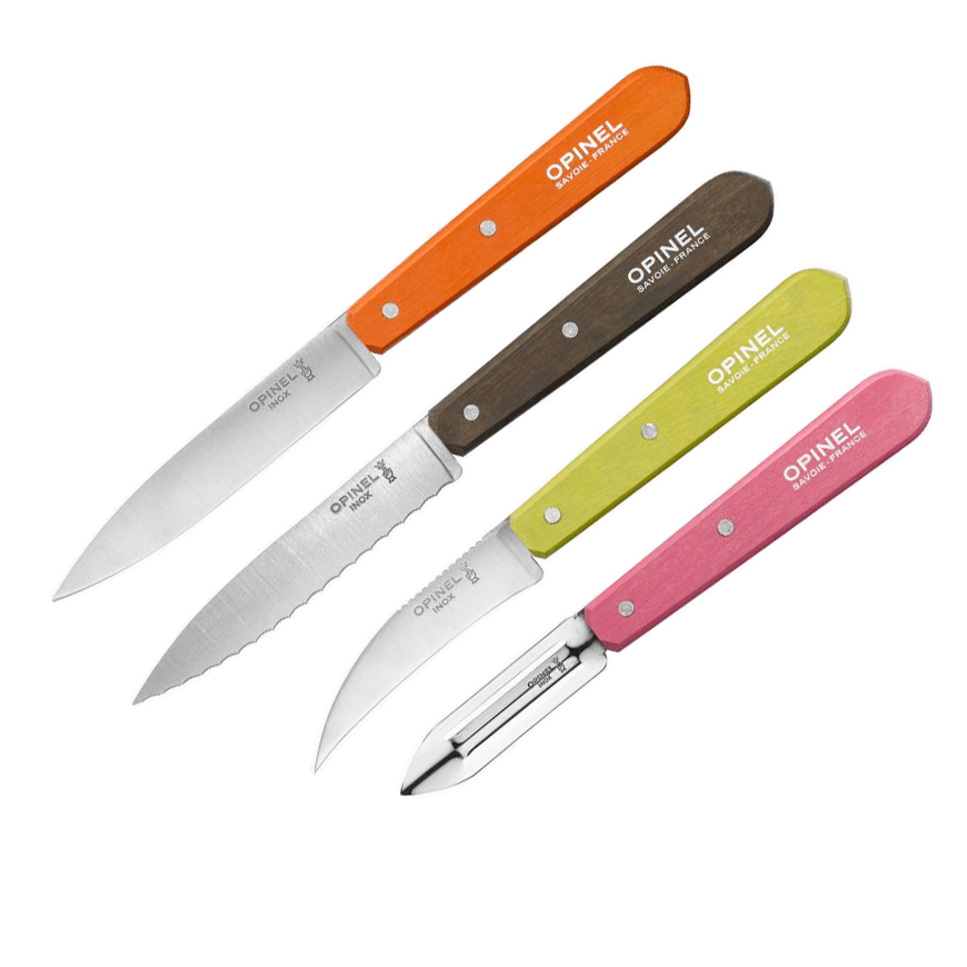 Set di 4 coltelli base Fifties di Opinel.