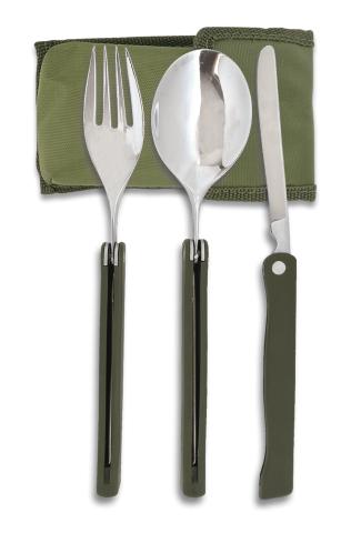 Conjunto de campismo de 3 peças Albainox