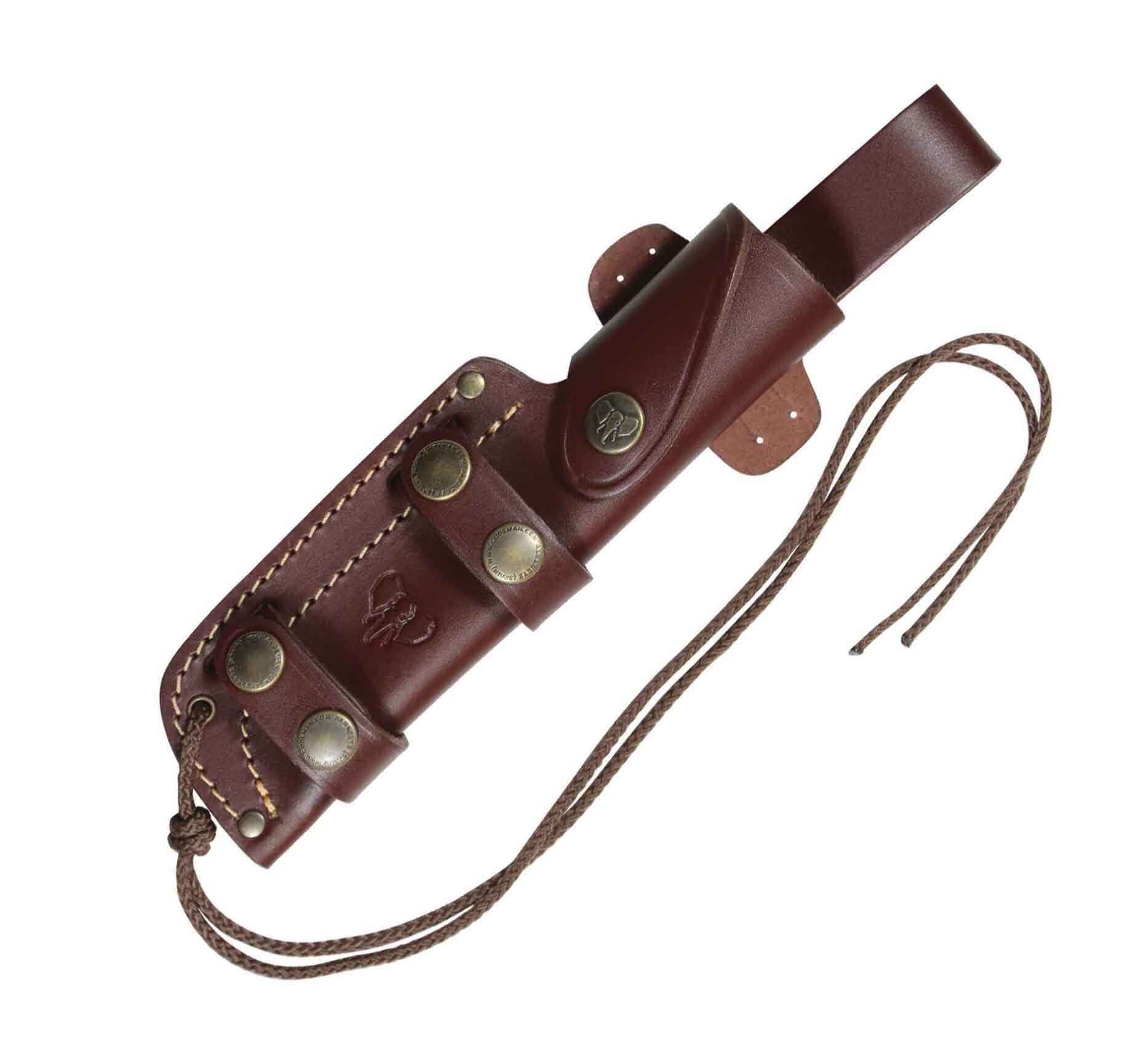 Nessmuk Cudeman OPUS Ness Wolf 208-L Messer mit Olivenholzgriff